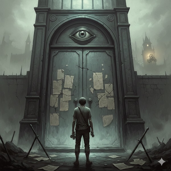 Google Chrome Web Storeのデベロッパーダッシュボード、およびGoogle Play ConsoleやAdSenseにおけるアカウント停止(BAN)と、審査を監視するAIアルゴリズムの暗喩